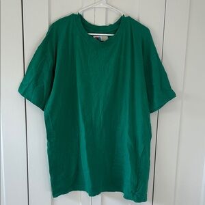 Free People Green Tunic Shirt Large